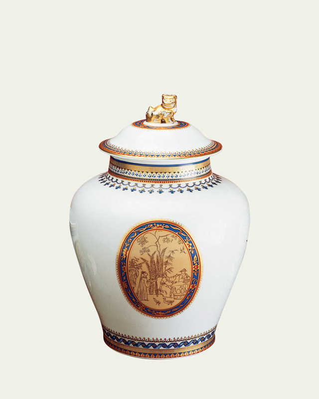 Chinoise Blue Ginger Jar